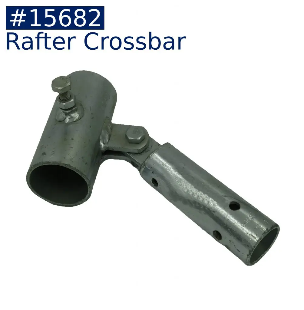 tent frame rafter crossbar fitting
